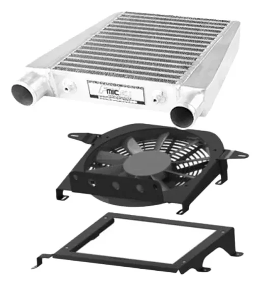 Zestaw intercoolera top mount do Nissan Patrol Y61 z silnikiem BMW M57 3.0d D2 D3 IOD Performance