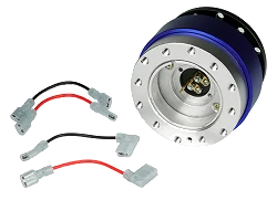 Quick Release JRspec – rozpinka kierownicy Niebieski
