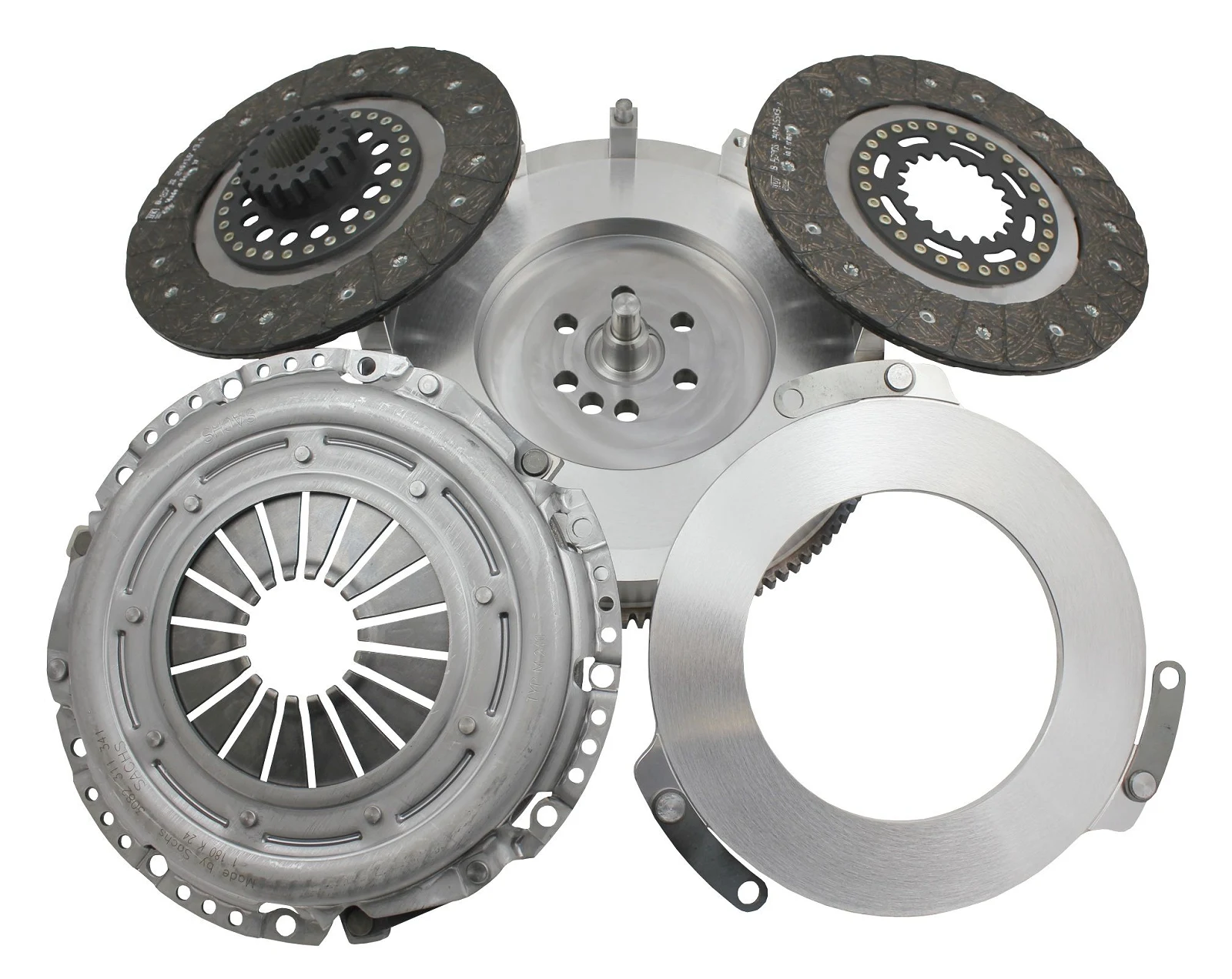 Sprzęgło dwutarczowe do 1000 Nm 6 śrub FTWL BMW N54B30 - Stage 1