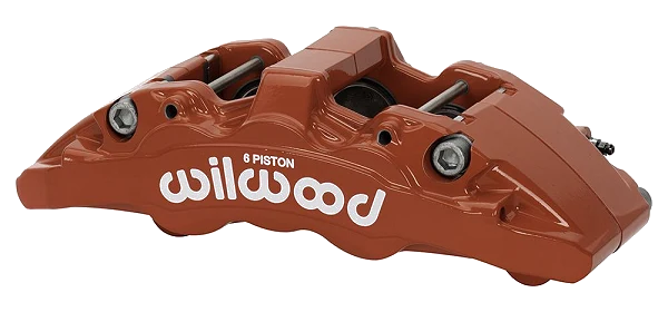 Zacisk hamulcowy 6 tłoczkowy Wilwood 120-17459 AeroDM lewy czerwony