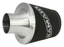 Uniwersalny stożkowy filtr powietrza aluminium Ramair JS-107-SL 80mm