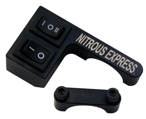 Custom Switch Mount Handle Bar (7/8" Bar and Switches Off to Left Side) Nitrous Express NX 15801P