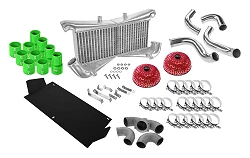 Intercooler Nissan 300ZX Twin Turbo Fairlady Z32 90-96 VQ30DETT Zielony