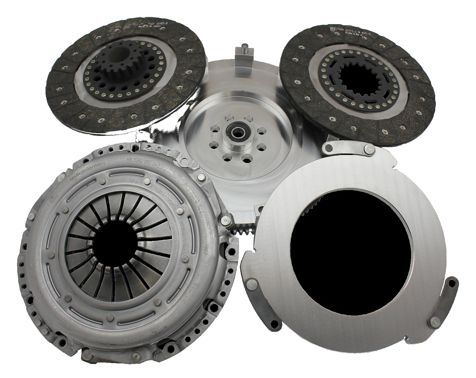 Sprzęgło dwutarczowe BMW M50 M52 M54 Turbo do 1200 Nm pod skrzynię gs6-53dz hga (e46 330d) - stage 3 FTWL