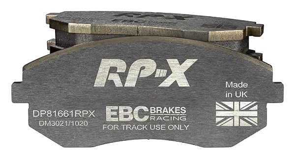 DP81661RPX Sportowe klocki hamulcowe RP-X Racing EBC Brakes Subaru Impreza Impreza Sport Legacy BL5 Legacy BP5 Legacy Legacy BPD Legacy BLD Legacy BRD Outback Saab 9-2X Subaru Baja Forester