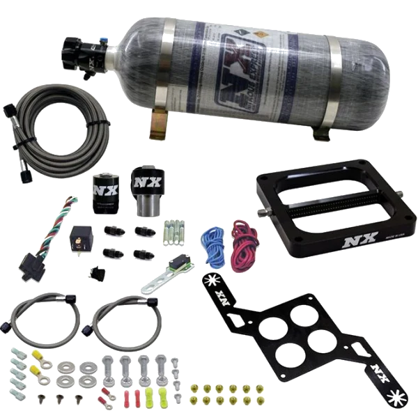 4500 RNC Conventiona Plate System 300-650Hp with 12Lb Carbon Bottle Nitrous Express NX 55070-12