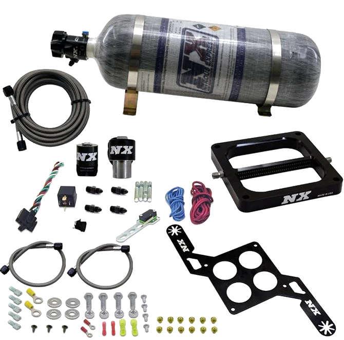 4500 RNC Conventiona Plate System 300-650Hp with 12Lb Carbon Bottle Nitrous Express NX 55070-12