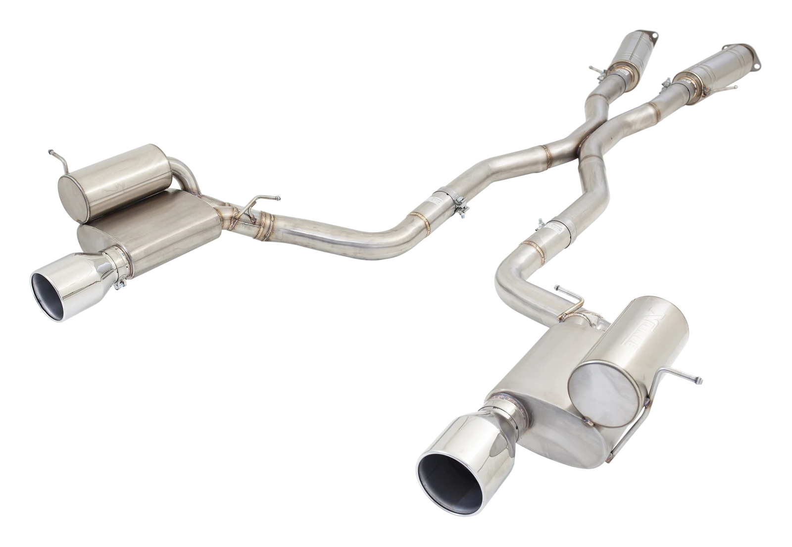 Układ wydechowy XForce Jeep Grand Cherokee 2011-2017 SRT8 6.4L stal nierdzewna