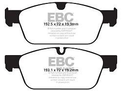 DP42156R Klocki hamulcowe YELLOWSTUFF EBC Brakes Mercedes-Benz Mercedes-Benz GL350 X166 GL450 X166 GL550 X166 GLS450 X166 GLS550 X166 M-Class MLW166 ML250 M-Class MLW166 ML350 GLClass X166 G