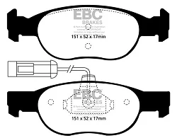 DP1059/2 Klocki hamulcowe ULTIMAX2 EBC Brakes Alfa Romeo 145 146 - DP1059/2