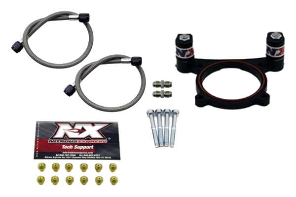 5.0L Coyote and 7.3L Godzilla Plate Conversion with Integrated Solenoids Nitrous Express NX NX948