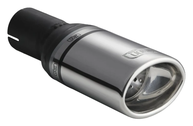 Uniwersalna końcówka tłumika owalna 95×65mm długość 200mm średnica montażowa 45mm - N1-10D/45
