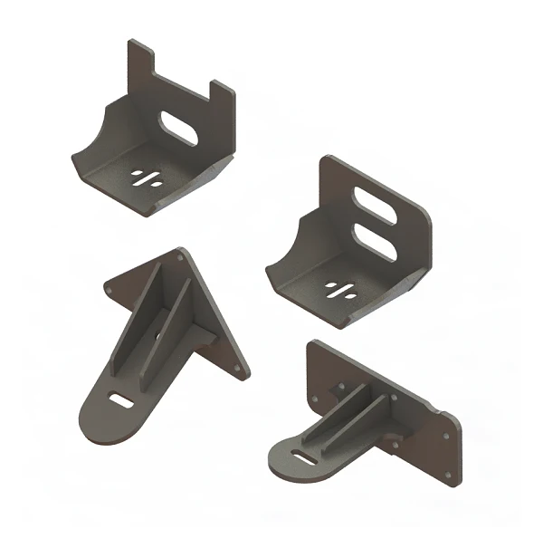 Zestaw łap silnika M57 ALU - IOD Performance Nissan Patrol Y60 / Y61 DIY