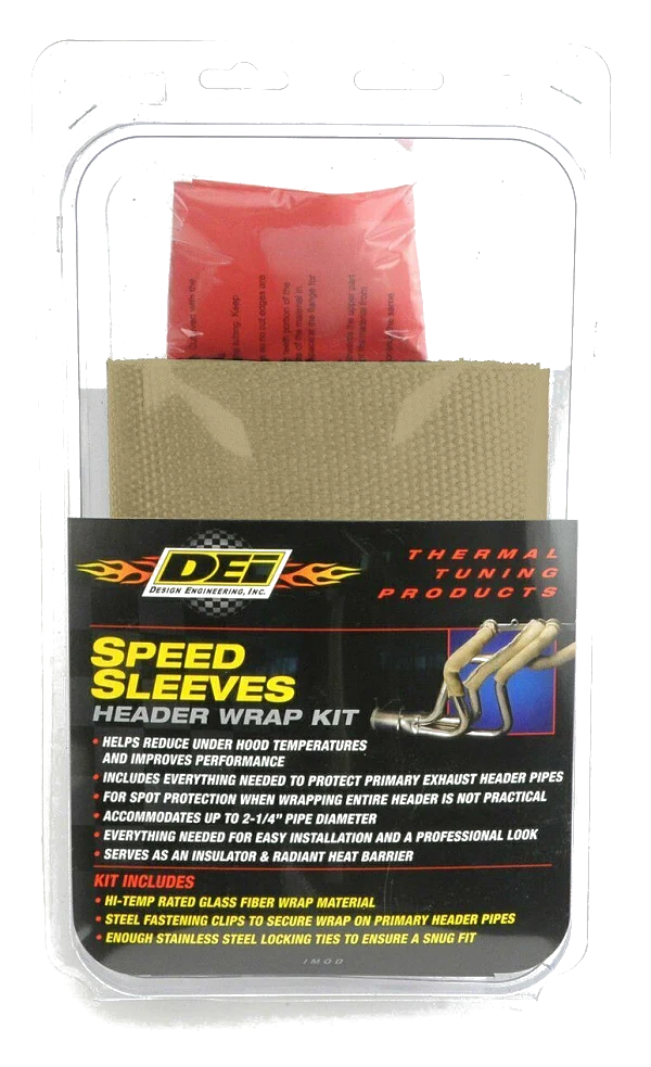 Rękaw termoizolacyjny Speed Sleeves DEI, do kolektorów wydechowych (4 & 6 cylindrów)