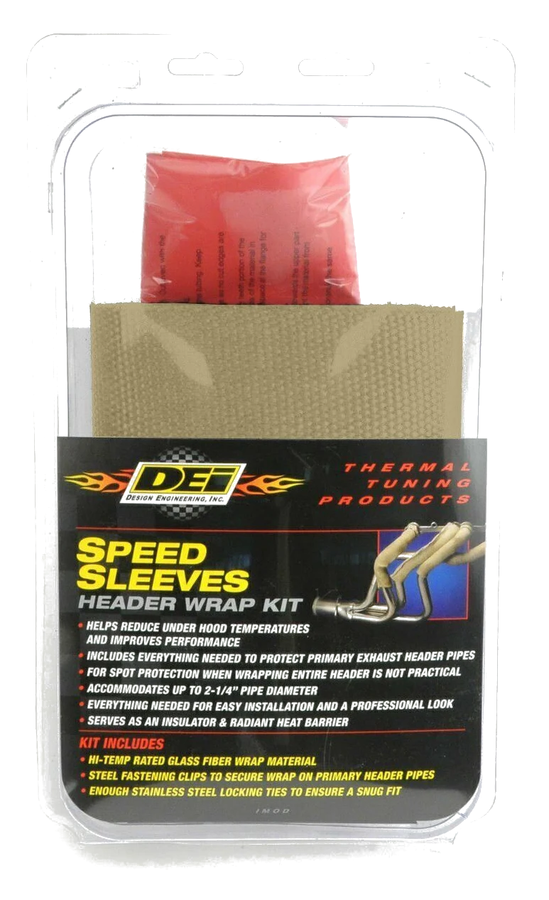 Rękaw termoizolacyjny Speed Sleeves DEI, do kolektorów wydechowych (4 & 6 cylindrów)