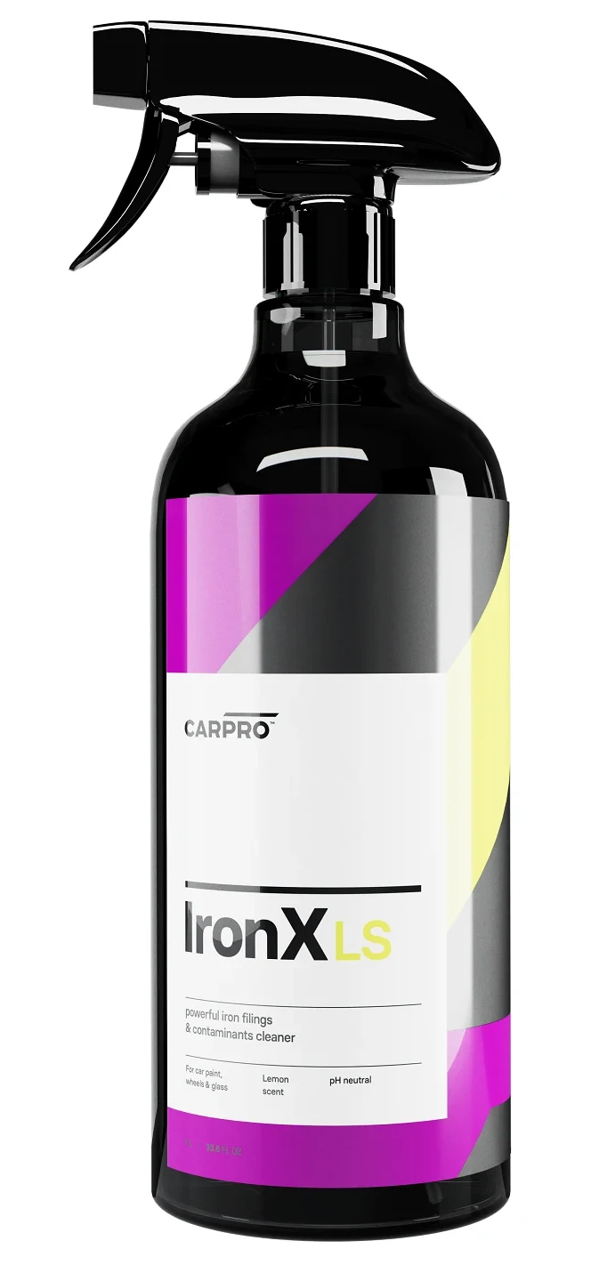 CAR PRO IronX Lemon deironizer do usuwania zanieczyszczeń metalicznych zapach cytrynowy krwawa felga 1000 ml 1l