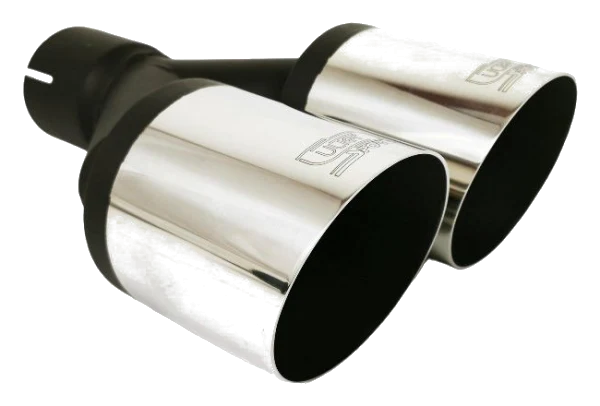 Uniwersalna końcówka tłumika okrągła 100mm długość 200mm średnica montażowa 50mm - N2-101*/50