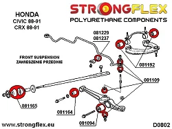 081165B: Tuleja drążka reakcyjnego Honda Civic