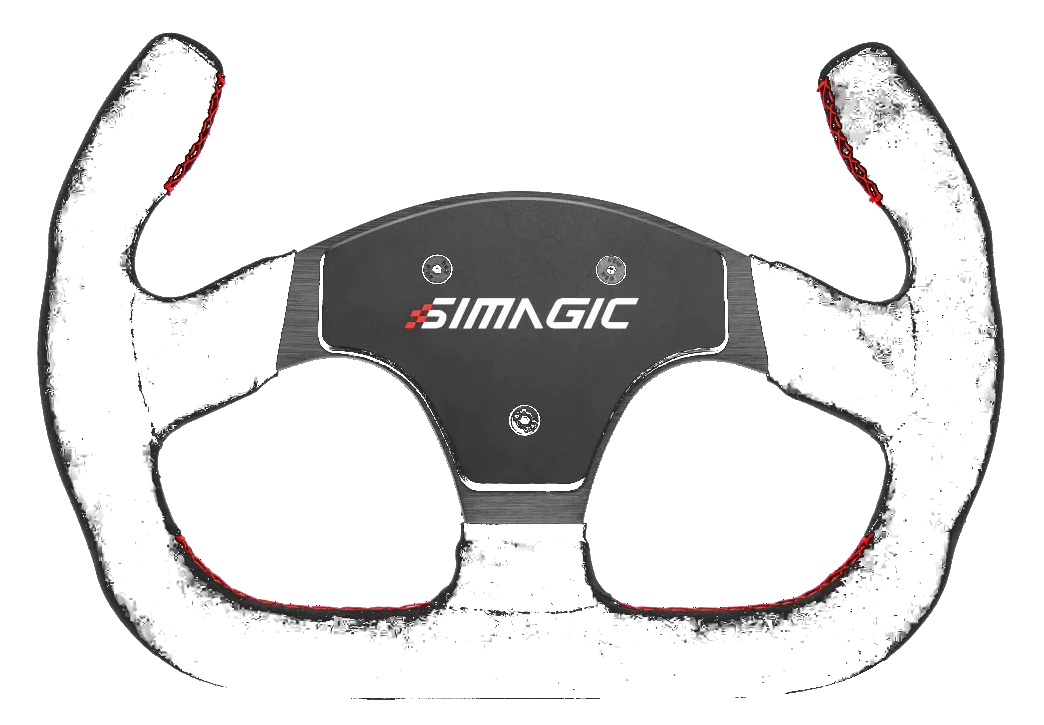 Profesjonalna Kierownica Wyścigowa Alcantara Typ C 325mm SIMAGIC Symulator Simracing