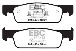 DP42146R Klocki hamulcowe YELLOWSTUFF EBC Brakes Dacia Logan Logan MCV Renault Captur 1st Gen Clio Mk4 Twingo Smart Forfour W453 Forfour W453 Brabus Fortwo W453 Fortwo W453 Brabus Forfour EQ