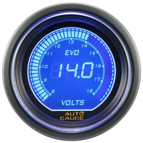 Wskaźnik New Auto Gauge Napięcie EVO