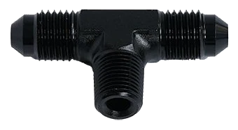 AN4 Male x 1/8 NPT Straight T-Fitting Nitrous Express NX 16134