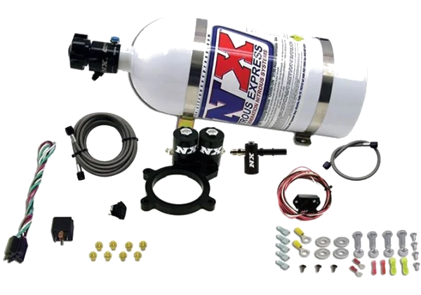 Nitrous Plate System with 10Lb Bottle for Ford Coyote Truck 5.0 2021+ Nitrous Express NX 20959-10