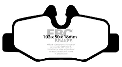 DP1554 Klocki hamulcowe ULTIMAX2 EBC Brakes Mercedes-Benz Viano Mercedes-Benz COMMERCIAL Vito
