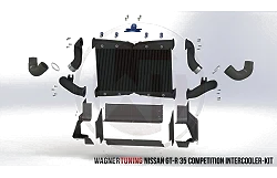 Competition Intercooler Kit Wagner Tuning for Nissan GT-R 35 11-16