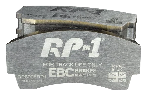 DP8008RP1 Sportowe klocki hamulcowe RP-1 Racing EBC Brakes GINETTA G27 Lotus Esprit Esprit Sport 300 Esprit 350 NOBLE M12 NOBLE M12