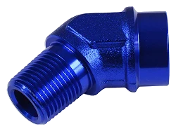 1/2 NPT 45' Nypel adapter żeńsko-męski Niebieski