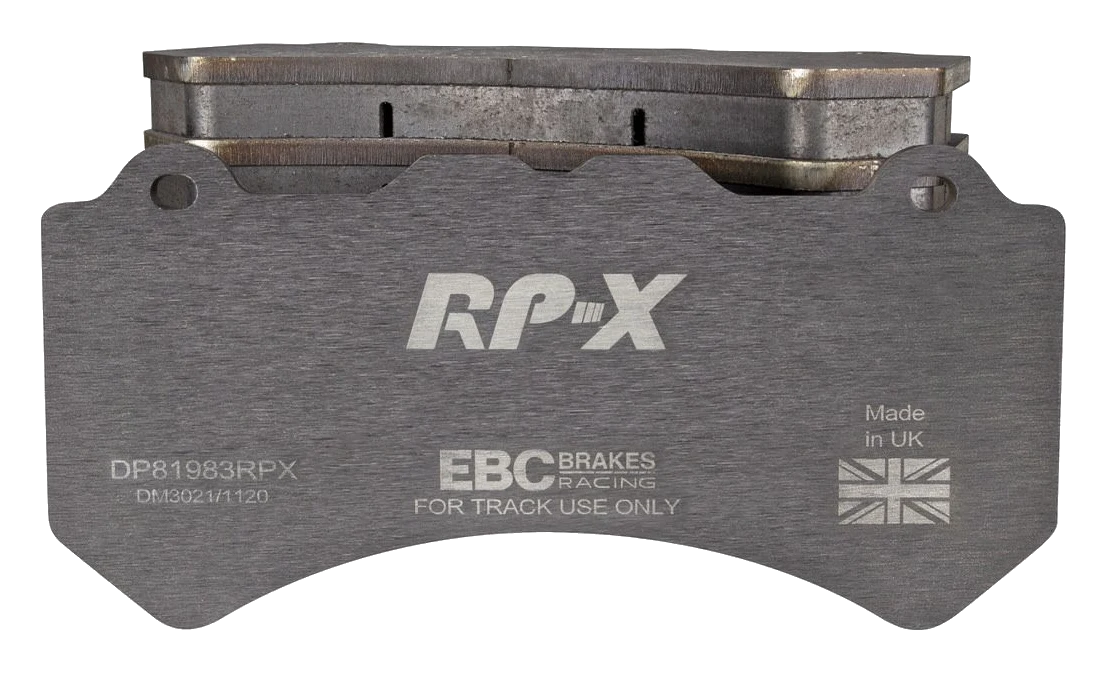 DP81983RPX Sportowe klocki hamulcowe RP-X Racing EBC Brakes Nissan Nissan GT-R R35 GTR R35 Nismo GTR R35 JukeR 1st Gen