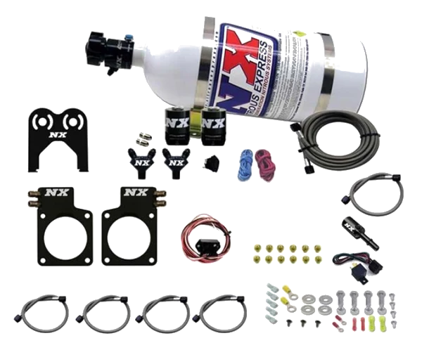 Nitrous Plate System (50-150Hp) with 10Lb Bottle for Nissan Gt-R R35 Nitrous Express NX 20717-10