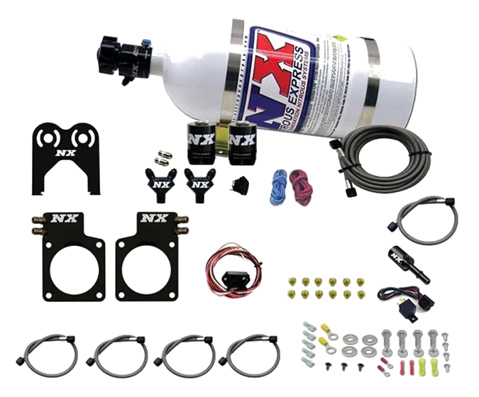 Nitrous Plate System (50-150Hp) with 10Lb Bottle for Nissan Gt-R R35 Nitrous Express NX 20717-10