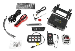 Panel przełączników Purelux Multi-switch Dashboard Controller Bluetooth RF 8 przycisków 12V 24V