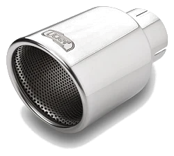 Uniwersalna końcówka tłumika okrągła 100mm długość 120mm średnica montażowa 45mm - N1-101RS/45
