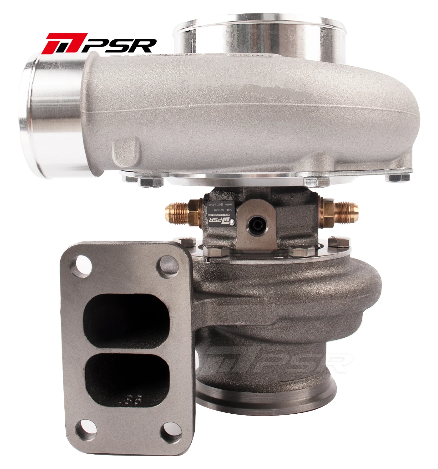 Turbosprężarka Pulsar PSR 3576 Gen2 .86 T3 Divided wlot 3" V-Band wylot Łożyska kulkowe