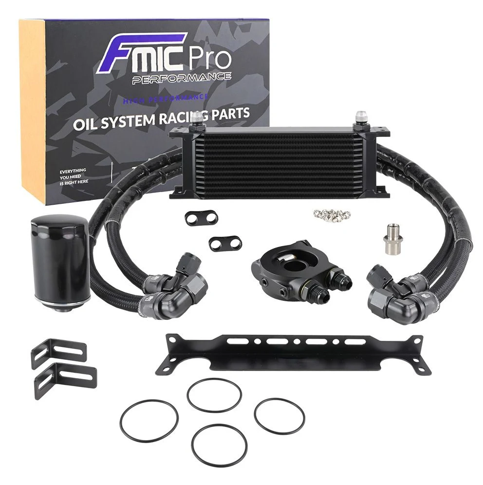 Zestaw chłodnicy oleju silnikowego z termostatem FMIC.Pro Audi A3 TT Seat Skoda VW Volkswagen Golf 6 VI GTI R 2.0T EA888 GEN2 2008-2015