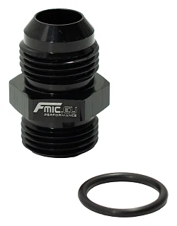 Nypel adapter redukcyjny męsko-męski AN10 ORB AN10 JIC Czarny