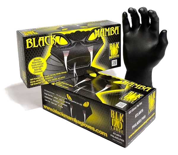 BLACK MAMBA Nitrile Gloves SIZE L