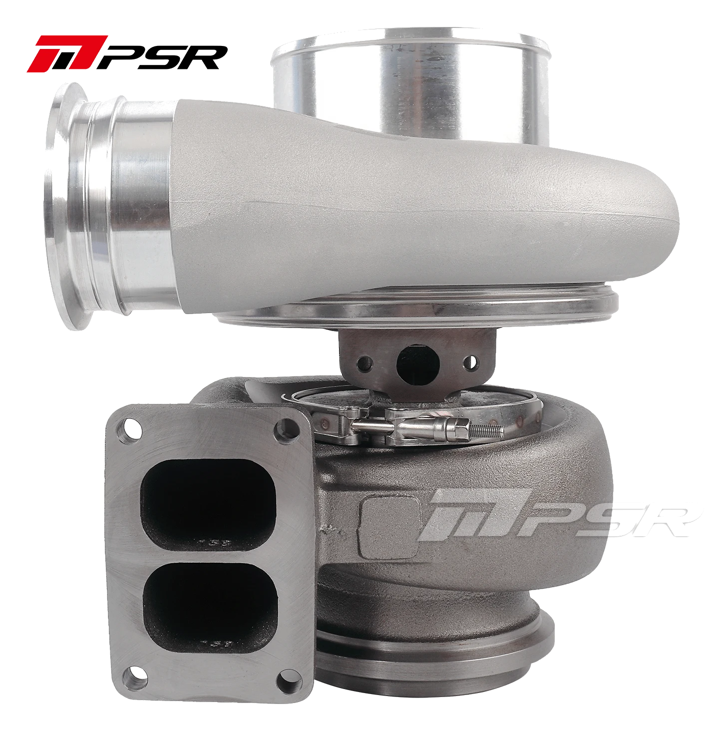Turbosprężarka Pulsar PSR 485 1.45 T6 Divided wlot 3/4" Marmon wylot Łożyska ślizgowe
