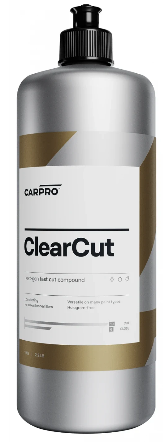 CAR PRO ClearCUT Compound nowoczesna tnąca pasta polerska 1000g