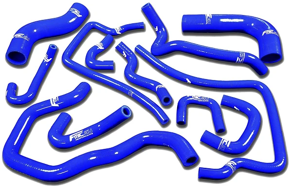 Zestaw Przewodów Silikonowych do Układu Chłodzenia FMIC.EU Subaru Impreza GC8 WRX STI GT EJ20 EJ205 1996-2000