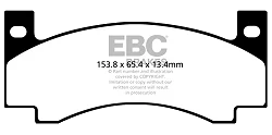 DP41176R Klocki hamulcowe YELLOWSTUFF EBC Brakes Dodge USA Challenger Charger PLYMOUTH Barracuda Roadrunner AMC Ambassador Gremlin Hornet Javelin Matador BRICKLIN SV-1 Chrysler 300 Cordoba I