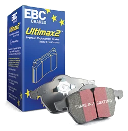 DPX2209 Klocki hamulcowe ULTIMAX2 EBC Brakes Mercedes-Benz CClass W205 C250 TD CClass W205 C250 TD 4Matic CClass Cabriolet A205 C250 CClass Cabriolet A205 C250 TD CClass Coupe C205 C250 CCla