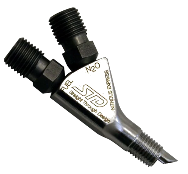S.T.D Straight Thru Design Nozzle with Fittings 1/16 NPT Nozzle Nitrous Express NX 80018