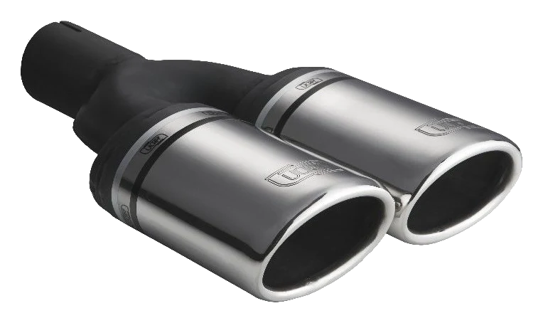 Uniwersalna końcówka tłumika owalna 95×65mm długość 200mm średnica montażowa 45mm - N2-10-1*/45