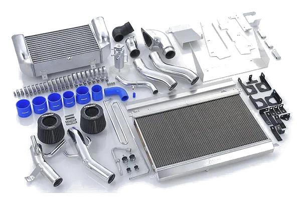 Zestaw intercooler + chłodnica GReddy V-Mount V2 Full Mazda RX-7 FD (93-95, Typ 2-3)