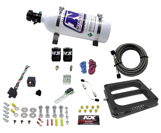 4500 Conventional Plate System Alcohol Stage 6 50-300Hp with 5Lb Bottle Nitrous Express NX 30075-05