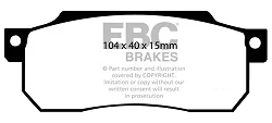 DP529 Klocki hamulcowe ULTIMAX2 EBC Brakes Honda Beat City Jazz